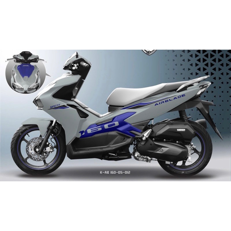 Tem air blade 160 cao cấp( tem ghép )