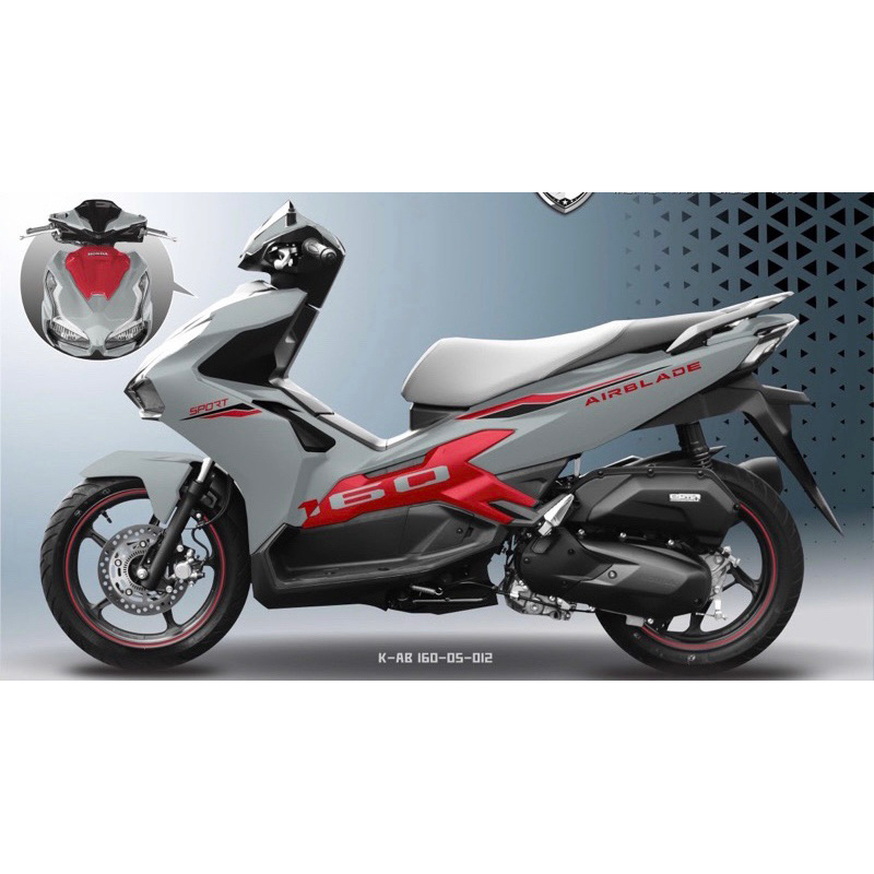 Tem air blade 160 cao cấp( tem ghép )