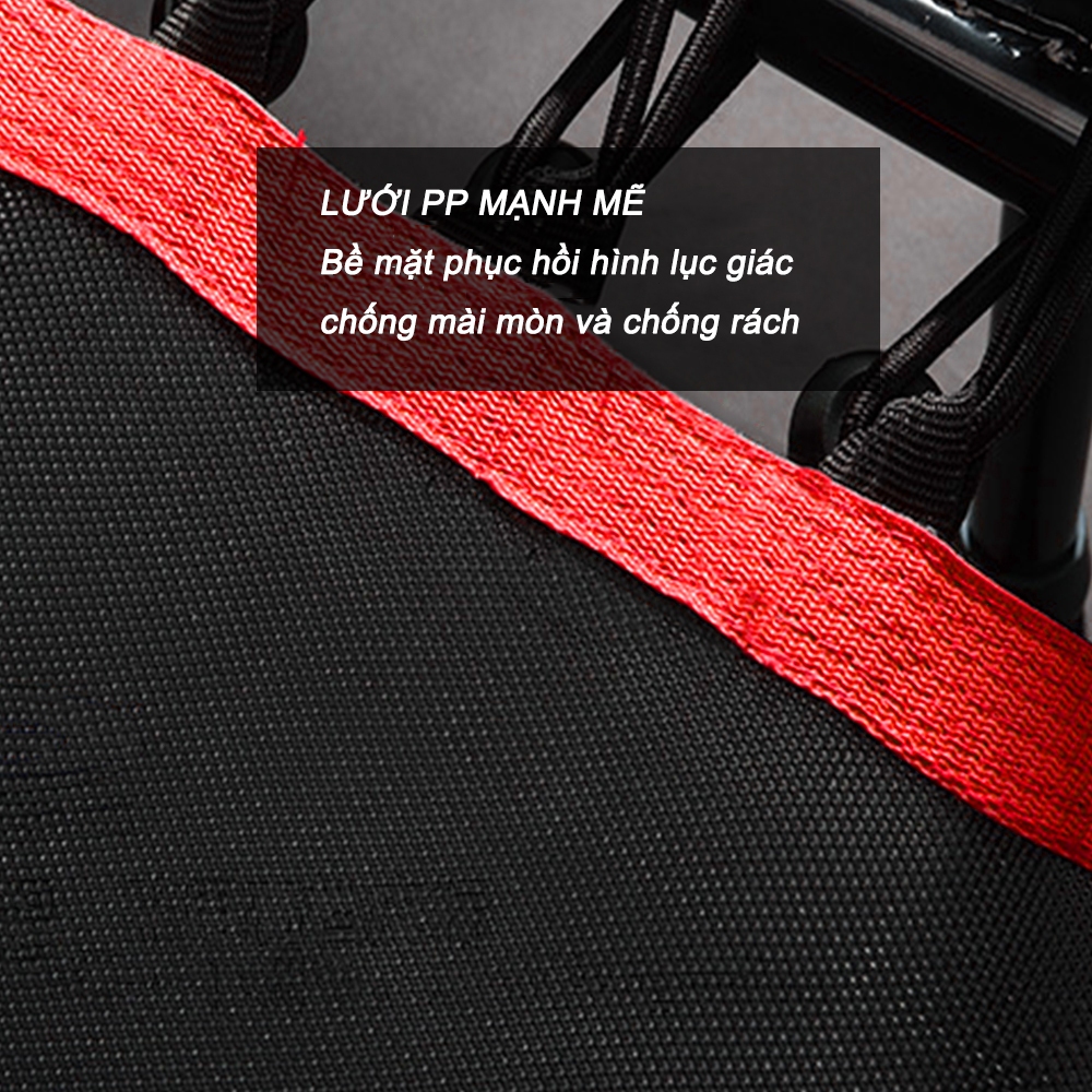 Ảnh OneTwoFit Trampoline Tấm bạt lò xo Có tay cầm Thiết bị thể thao thể dục 136cm điều chỉnh chiều cao 2