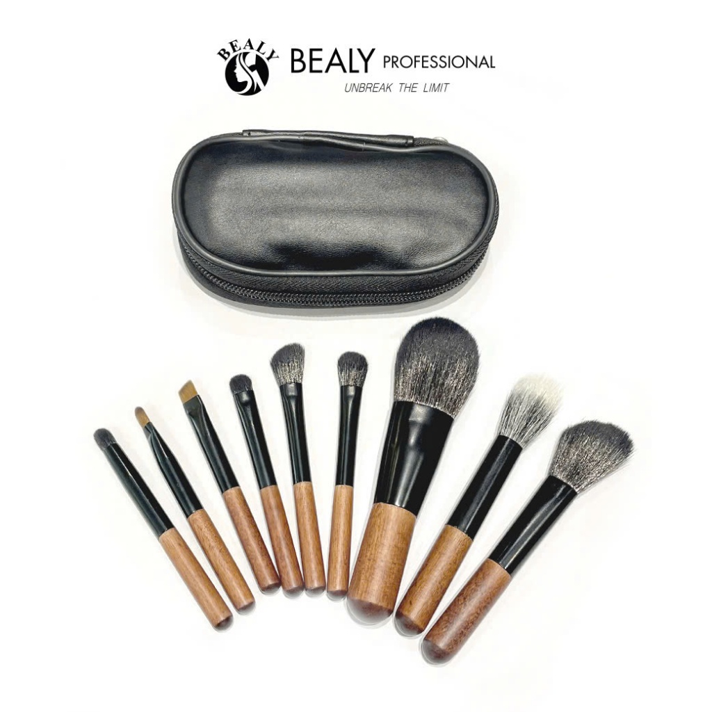Ảnh BỘ CỌ TRANG ĐIỂM COSMETIC TÍ HON CÁN GỖ 9C 3