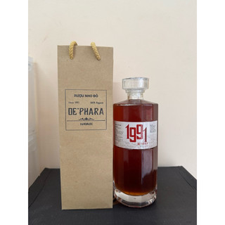 Nước nho đỏ lên men tự nhiên đặc sản Ninh Thuận- Handmade- Không chất bảo quản- 500ml