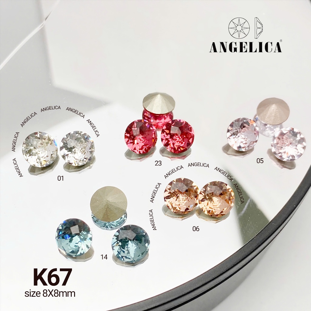 Đá Khối Giả Úc Cao Cấp Túi 2 viên Trang Trí Nail Angelica.