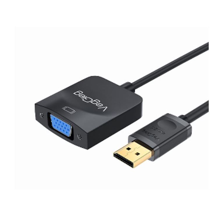 Cáp chuyển Displayport sang VGA VEGGIEG V-Z615 (MÀU ĐEN) | Shopee Việt Nam