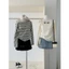 Triangle - Hanah Knitted (Giá thanh lý không hoàn) Áo len lệch vai phối hoa Hàn Quốc phong cách thanh lịch