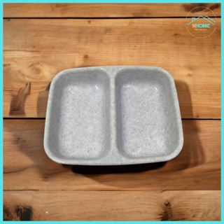 COMBO 5 Khay Nước Chấm 2 Ngăn (9 x 7cm) Nhựa Melamine nhiều màu - HùngHome