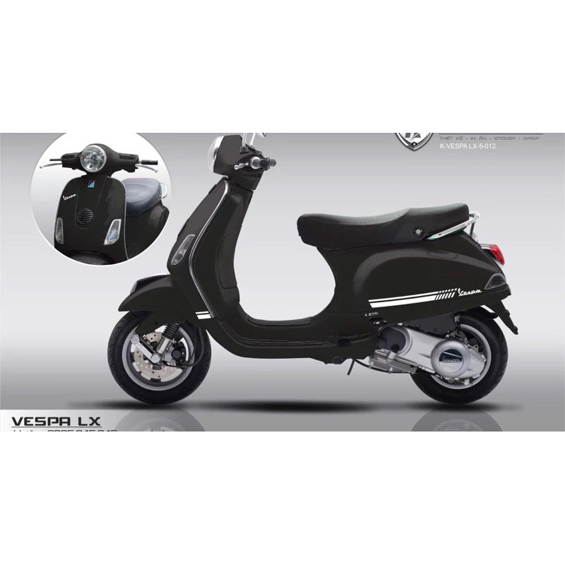 Tem Vespa đẹp