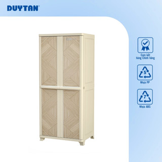 Tủ Wing-L DUY TÂN nhựa PP/ABS, tủ treo quần áo cao, tủ quần áo đa năng, tiện lợi (tặng kèm móc)