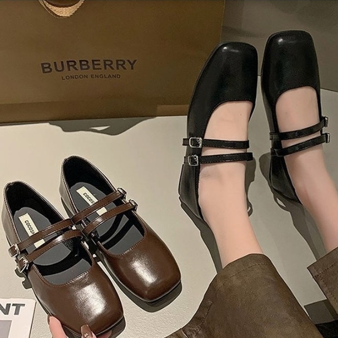🔥Còn hàng🔥Giày nữ Mary Jane, giày da nữ nhỏ, có 3 màu, size 35-40