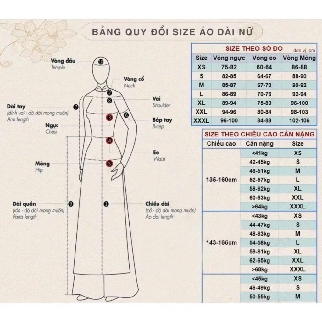 Áo Dài Tịnh Thi voan tơ 4 Tà Tamdesigner phối cúc sường cách điệu nơ cổ kèm quần,Áo dài cách tân mẫu đẹp nhất 2025