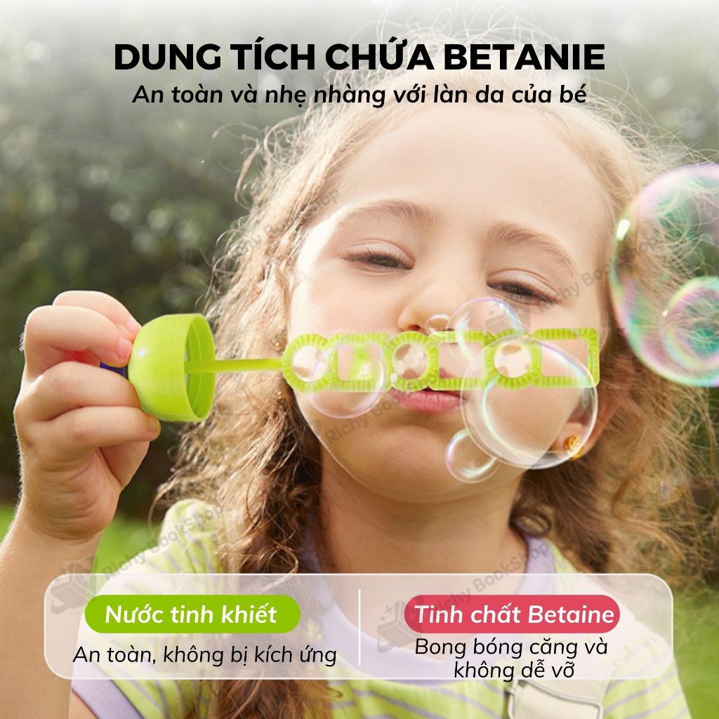Ống thổi bong bóng xà phòng cho bé - Mideer Bubbles Wand