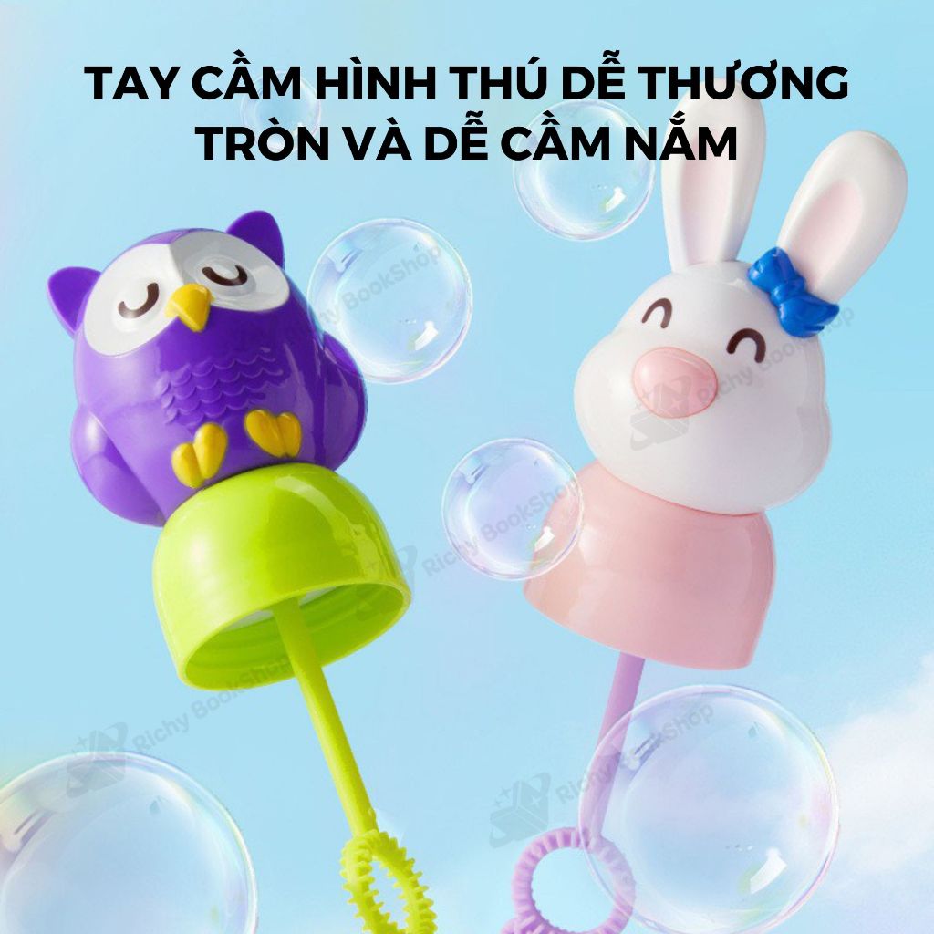 Ống thổi bong bóng xà phòng cho bé - Mideer Bubbles Wand