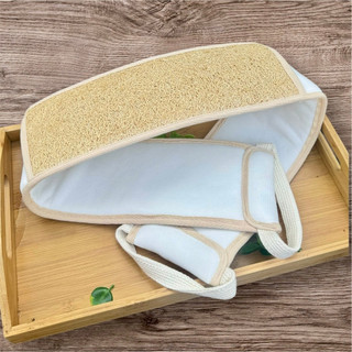 Đai Kỳ Lưng Tẩy Tế Bào Chết (VIP) Xơ Mướp Tự Nhiên KB Ecolife Dưỡng Ẩm Massage Cơ Thể
