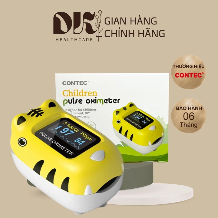 Máy đo SpO2 CONTEC CMS50Q1 - Máy đo nồng độ oxy trong máu và nhịp tim qua đầu ngón tay