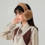 Chụp Tai Giữ Ấm Mùa Đông Mềm Mịn Đáng Yêu Sang Trọng Nhiều Màu Sắc
