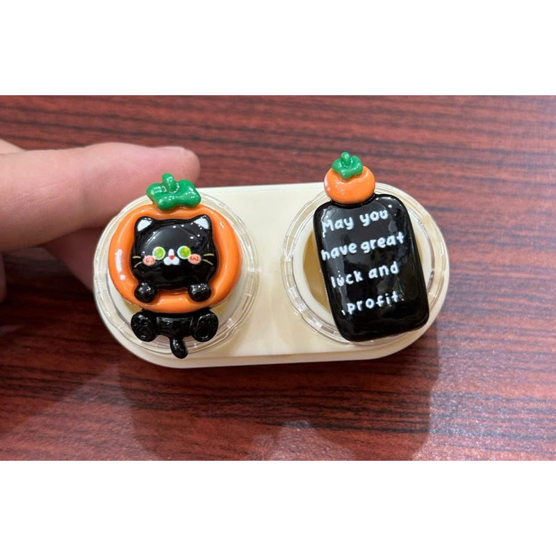 KHAY CHARM đựng lens chân mèo cute mẫu mới Muneyes