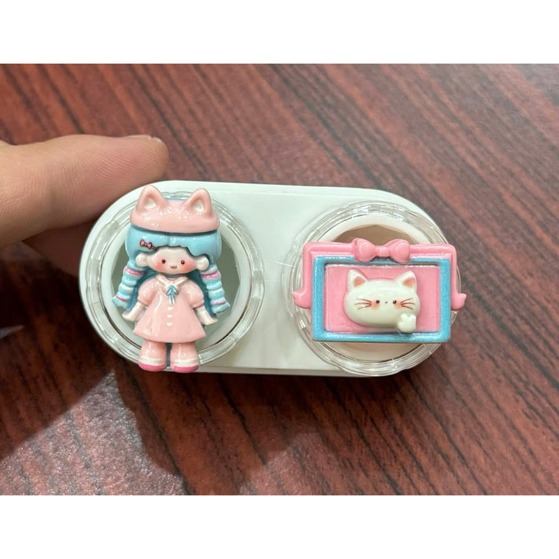 Khay Charm đựng lens Hello kitty Muneyes