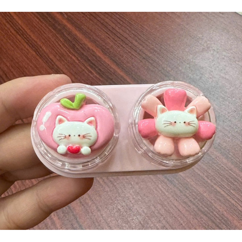 Khay Charm đựng lens Hello kitty Muneyes