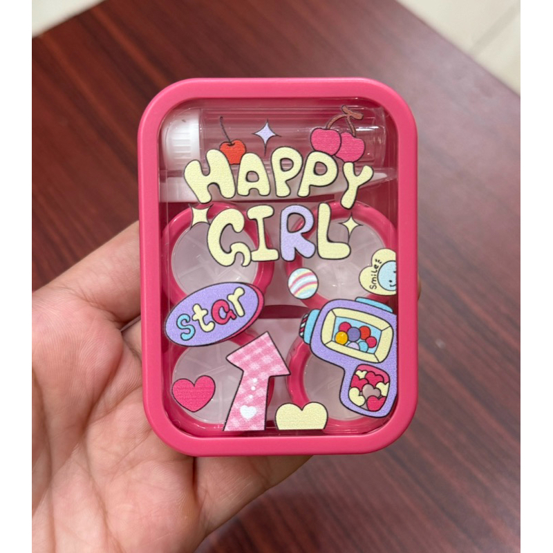 Khay đôi đựng lens ssweet heart and happy girl Muneyes