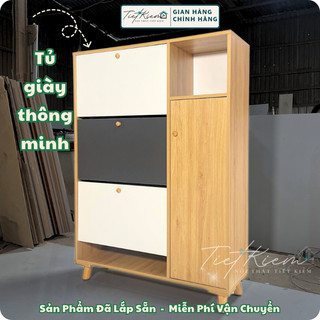 Tủ đựng giày thông minh N90cm Nội Thất Tiết Kiệm TG9992