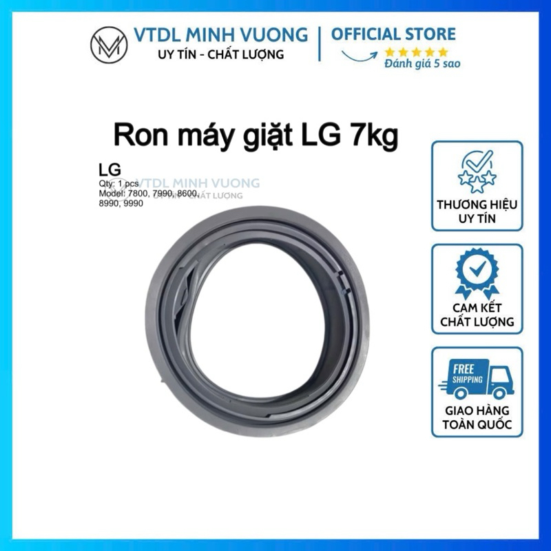 Ron máy giặt , gioang/zoang máy giặt LG 7kg chất lượng