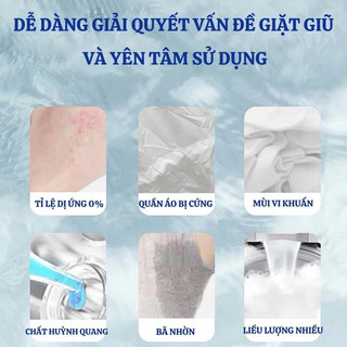 Viên Giặt Thơm Quần Áo 5in1 Túi Viên Giặt Tiện Lợi Đánh Bay Mọi Vết Bẩn Lưu Hương Dài Lâu Giặt Máy Và Giặt Tay