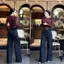 YURI JEANS - (VẢI QC-CAO CẤP) Quần Jean Nữ Ống RỘNG Màu Xanh Đen (ỐNG 27CM) Women Pants Mã48