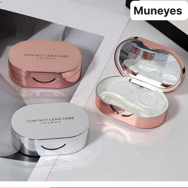 Khay đựng lens mini bóng kiếng cao cấp Muneyes Angel eye