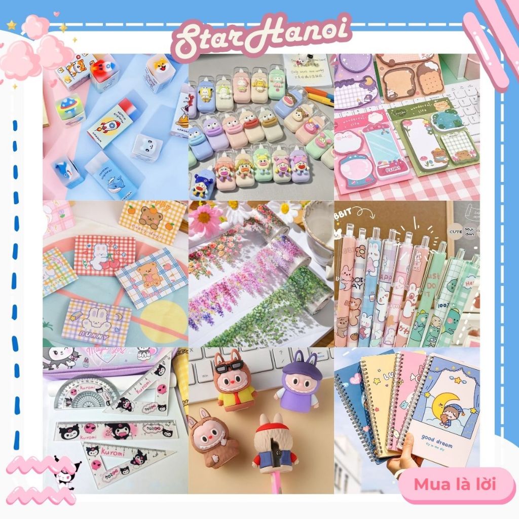 Luckybox - Hộp quà may mắn văn phòng phẩm set 15k-25k-35k Lucky box