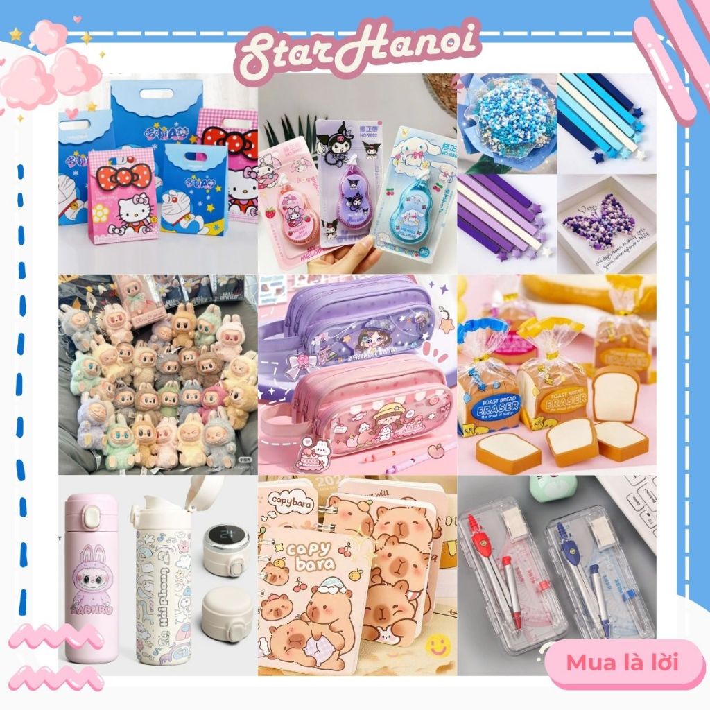 Luckybox - Hộp quà may mắn văn phòng phẩm set 15k-25k-35k Lucky box