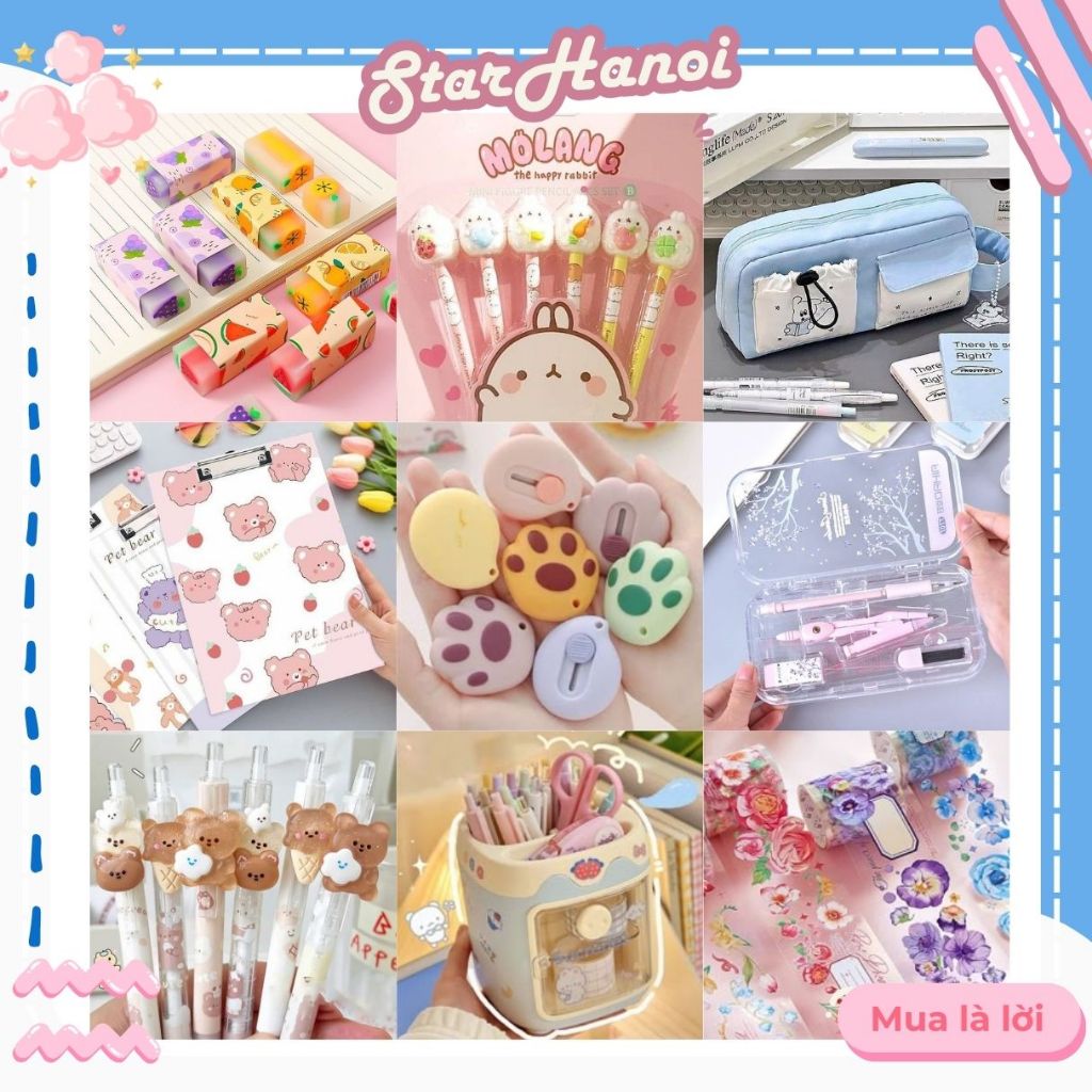 Luckybox - Hộp quà may mắn văn phòng phẩm set 15k-25k-35k Lucky box