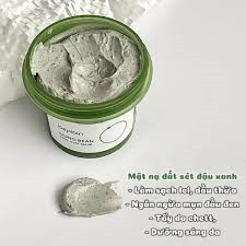 Mặt Nạ Đất Sét Hỗ Trợ Thải Độc Da Beplain Mung Bean Pore Clay 120ml