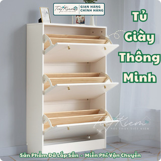 Tủ giầy thông minh đẹp N80cm TG089