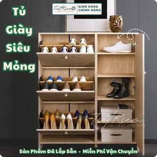 Tủ giầy siêu mỏng đẹp N90cm tu.giay88