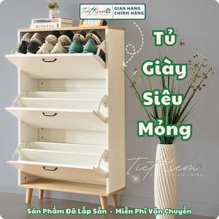 Các mẫu tủ giày cánh lật gỗ Nội Thất Tiết Kiemejn TG19190