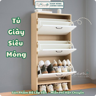 Tủ đựng giày nhỏ gọn 60cm Nội Thất Tiết Kiệm 290511
