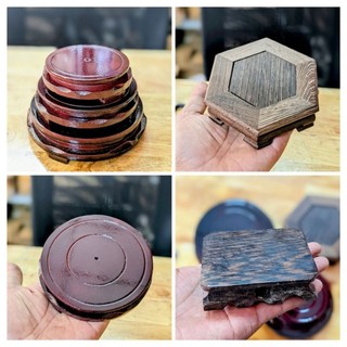 Bàn Gỗ Xoay Và Không xoay thần tài thổ địa mini. trắng trí bàn làm việc