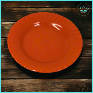 [Kho sỉ] Chén - Dĩa - Vá nhựa melamine (mica) màu cam - Hùng home