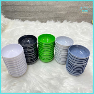 [Sỉ] Bộ 10/20 chén chấm melamine tròn nhiều màu – Bền đẹp, tiện lợi – Hùng Home