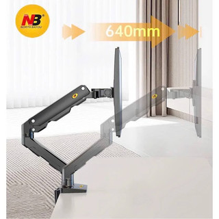 Gía Treo Màn Hình Máy Tính NB G60 27'' - 45'' inch - Tay Arm Treo Màn Hình - Tải Trọng 16kg