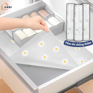Tấm lót tủ giày GADI, tủ bếp chất liệu EVA dày dặn chống bám bẩn , Tấm lót ngăn kéo chống thấm nước