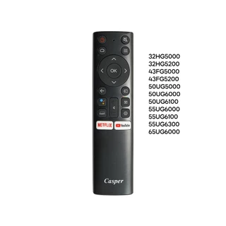 Điều khiển/ Remote Smart Tivi Casper - Dùng cho 32HX5200/ 32HX6200/ 43FX5200/ 43FX6200 - Bảo hành 6 tháng