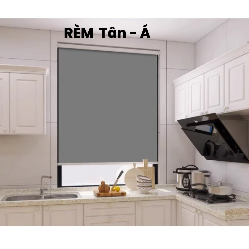 rèm cuốn không khoan - cản sáng 100%,làm theo kích thước yêu cầu ...
