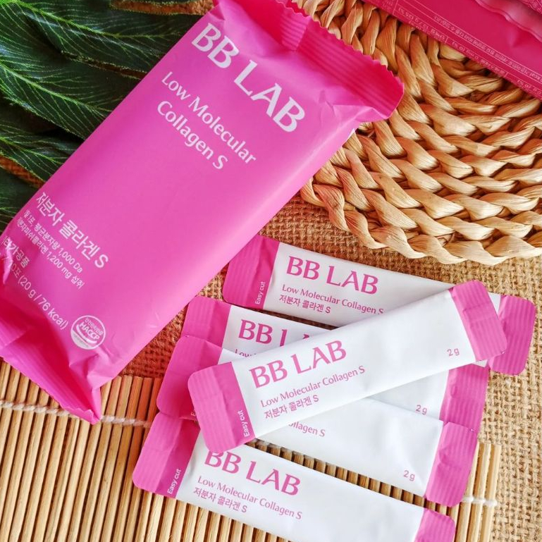 Ảnh Combo 10 Gói Bột Collagen BBLAB Bản Mới Low Molecular Collagen S Hàn Quốc Chính Hãng Làm Chậm Lão Hóa Sáng Da Căng Bóng 1