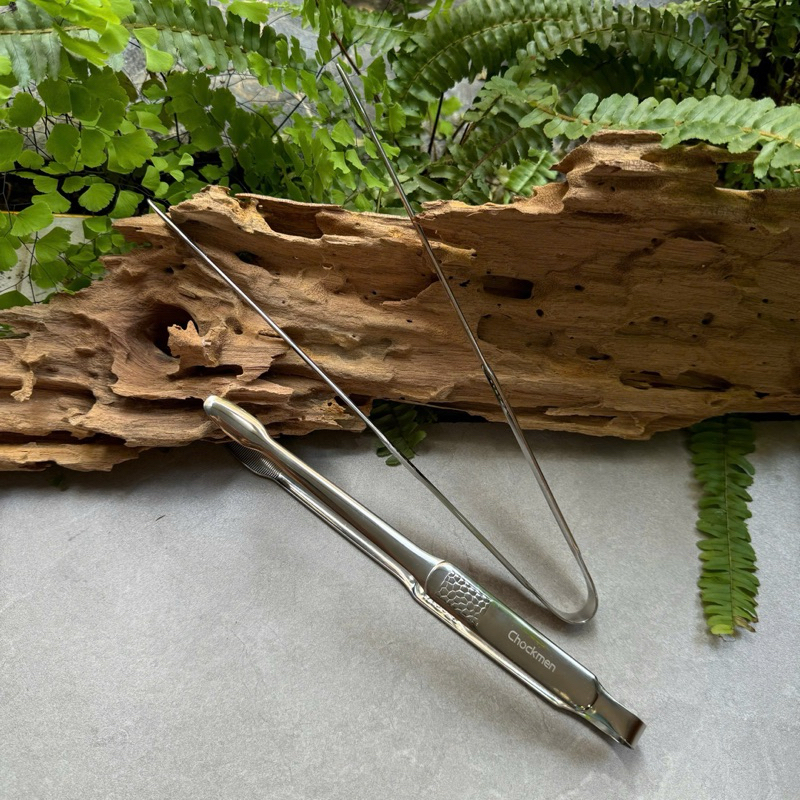 Kẹp Gắp CHOCKMEN Inox Dày Dặn Kẹp Thức Ăn Đồ Nướng Gắp Đá Salat Nướng Chiên Dùng Nhà Bếp