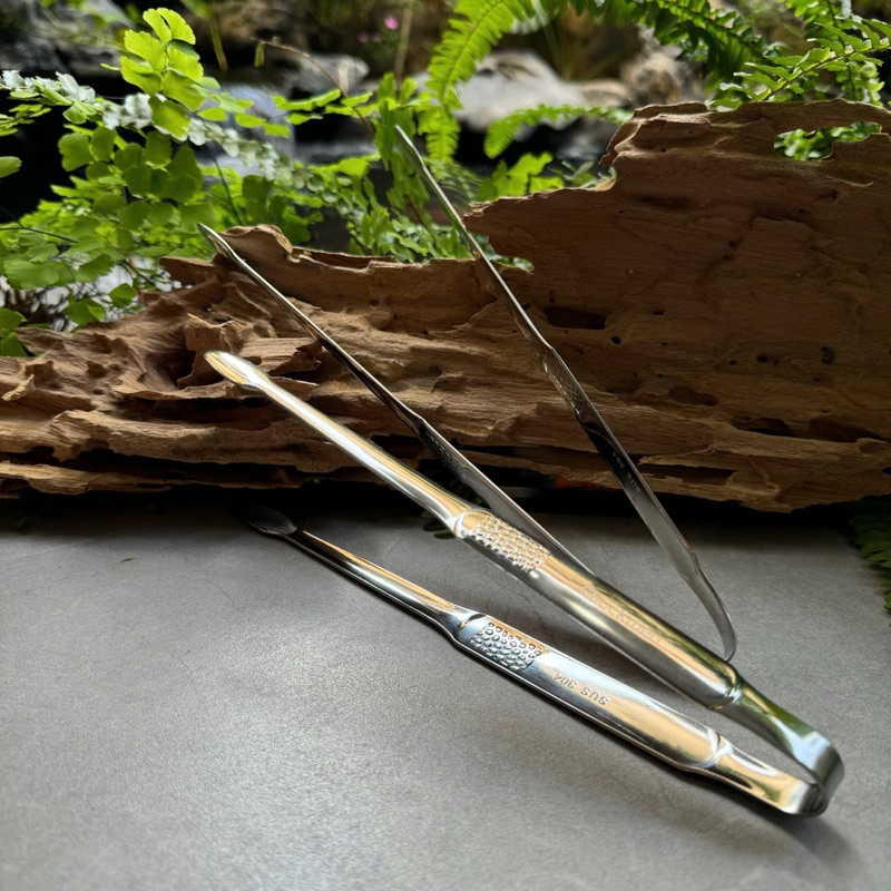 Kẹp Gắp CHOCKMEN Inox Dày Dặn Kẹp Thức Ăn Đồ Nướng Gắp Đá Salat Nướng Chiên Dùng Nhà Bếp