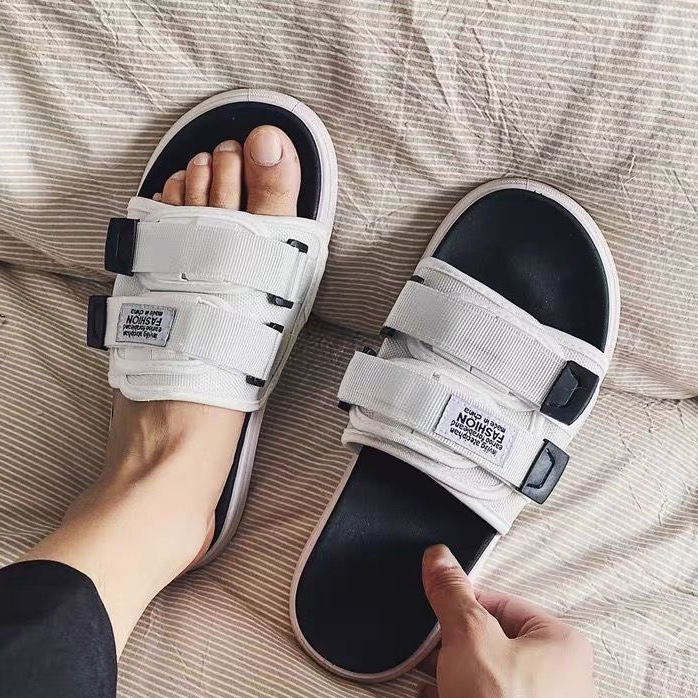 🔥Hàng có sẵn🔥Dép Velcro quai ngang đôi dành cho nam và nữ