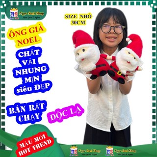 Gấu Bông ÔNG GIÀ NOEL Siêu Cưng Mẫu Mới Rất Đẹp - Thú Bông Thú Nhồi Bông Đồ Chơi Doll Toy Ngọc Susi