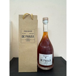 Nước nho đỏ lên men tự nhiên đặc sản Ninh Thuận, không chất tạo màu, handmade, 500ml