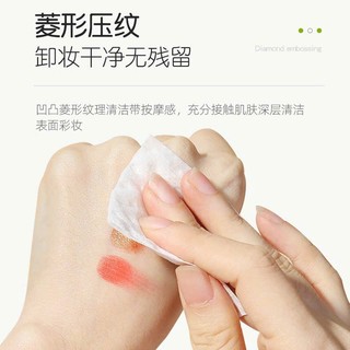 Gòn tẩy trang hộp vuông siêu sạch,bông to 2 lớp dày,120 miếng