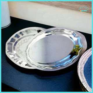 Dĩa bò né,Đĩa hấp cá, Dĩa hột xoài inox 430 cao cấp lòng sâu truyền nhiệt tốt